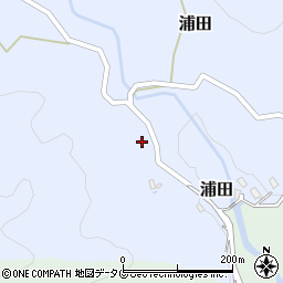 熊本県玉名郡玉東町浦田44周辺の地図