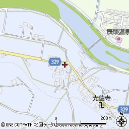 熊本県菊池市泗水町南田島710周辺の地図