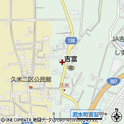 熊本県菊池市泗水町吉富2683周辺の地図