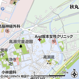 熊本県玉名市高瀬88周辺の地図
