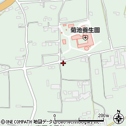 熊本県菊池市泗水町吉富2135周辺の地図