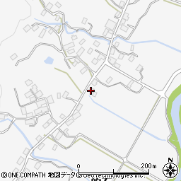 熊本県阿蘇市的石1089周辺の地図