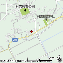 熊本県菊池市泗水町吉富672周辺の地図