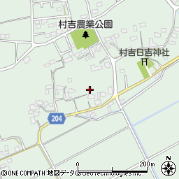 熊本県菊池市泗水町吉富654周辺の地図