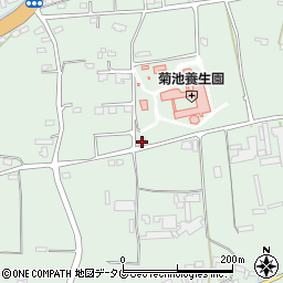 熊本県菊池市泗水町吉富2177周辺の地図