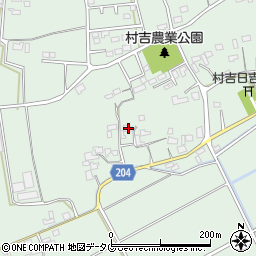 熊本県菊池市泗水町吉富629周辺の地図