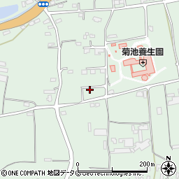 熊本県菊池市泗水町吉富2155周辺の地図
