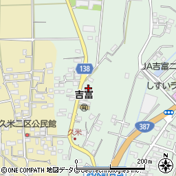 熊本県菊池市泗水町吉富2656周辺の地図