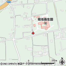 熊本県菊池市泗水町吉富2176周辺の地図