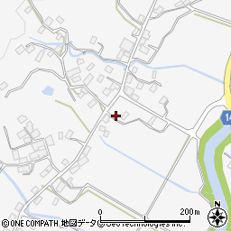 熊本県阿蘇市的石1085周辺の地図
