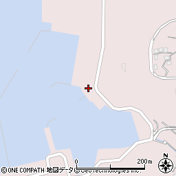 長崎県西海市大瀬戸町瀬戸福島郷1432周辺の地図