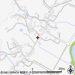 熊本県阿蘇市的石555周辺の地図