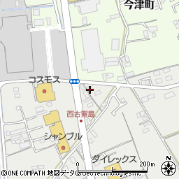 長崎県大村市古賀島町1796周辺の地図