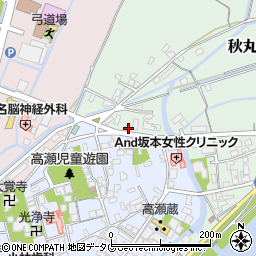 熊本県玉名市秋丸238周辺の地図
