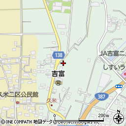 熊本県菊池市泗水町吉富2655周辺の地図