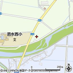 熊本県菊池市泗水町田島236周辺の地図