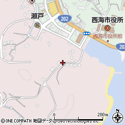 長崎県西海市大瀬戸町瀬戸福島郷1379周辺の地図