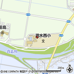 熊本県菊池市泗水町田島333周辺の地図