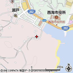 長崎県西海市大瀬戸町瀬戸福島郷1372周辺の地図
