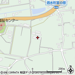 熊本県菊池市泗水町吉富2318周辺の地図