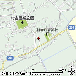 熊本県菊池市泗水町吉富674周辺の地図