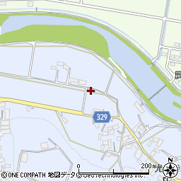 熊本県菊池市泗水町南田島747周辺の地図