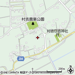 熊本県菊池市泗水町吉富609周辺の地図