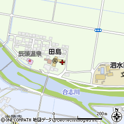 熊本県菊池市泗水町田島594周辺の地図