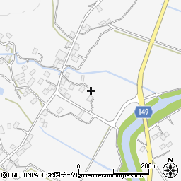 熊本県阿蘇市的石1077-5周辺の地図