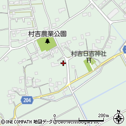 熊本県菊池市泗水町吉富611周辺の地図