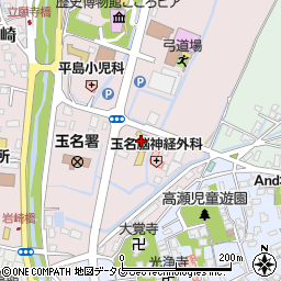 マルエイ　岩崎店周辺の地図