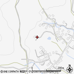 熊本県阿蘇市的石653周辺の地図