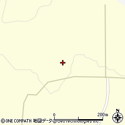 大分県豊後大野市緒方町木野1106周辺の地図