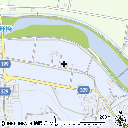 熊本県菊池市泗水町南田島740周辺の地図