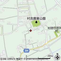熊本県菊池市泗水町吉富583周辺の地図