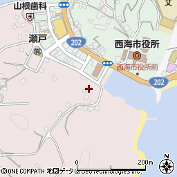 長崎県西海市大瀬戸町瀬戸福島郷1370周辺の地図