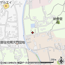 熊本県玉名市中尾7周辺の地図