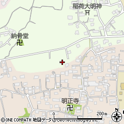 熊本県玉名市中尾174周辺の地図