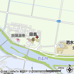 熊本県菊池市泗水町田島742周辺の地図