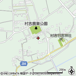 熊本県菊池市泗水町吉富584周辺の地図
