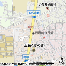 谷村塾周辺の地図