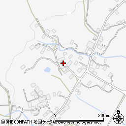熊本県阿蘇市的石549-1周辺の地図
