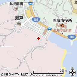 長崎県西海市大瀬戸町瀬戸福島郷1403周辺の地図