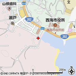 長崎県西海市大瀬戸町瀬戸福島郷1365周辺の地図