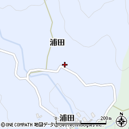 熊本県玉名郡玉東町浦田394周辺の地図