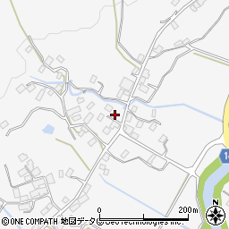 熊本県阿蘇市的石566周辺の地図