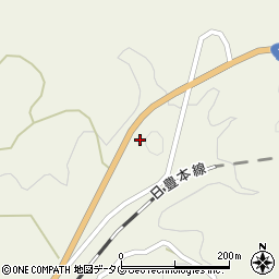 大分県佐伯市直川大字下直見2608周辺の地図