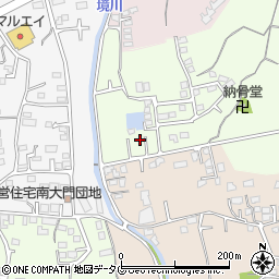 熊本県玉名市中尾8周辺の地図