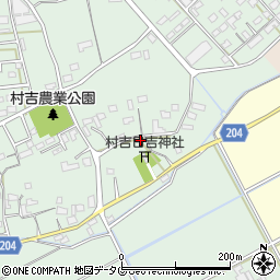 熊本県菊池市泗水町吉富682周辺の地図