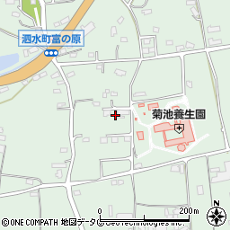 熊本県菊池市泗水町吉富2171周辺の地図